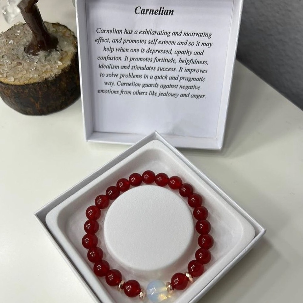 Carnelian bracelet